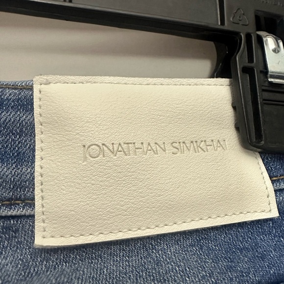 Jonathan Simkhai River High Rise Straight Leg Jeans Size 26 Denim - Picture 3 of 5